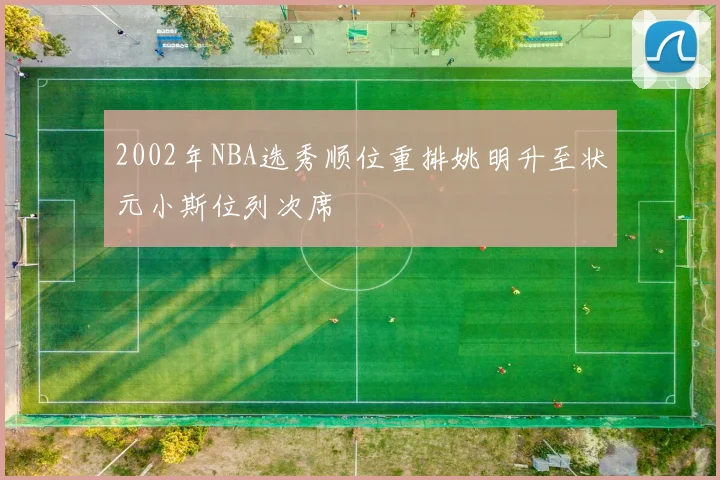 2002年NBA选秀顺位重排姚明升至状元小斯位列次席