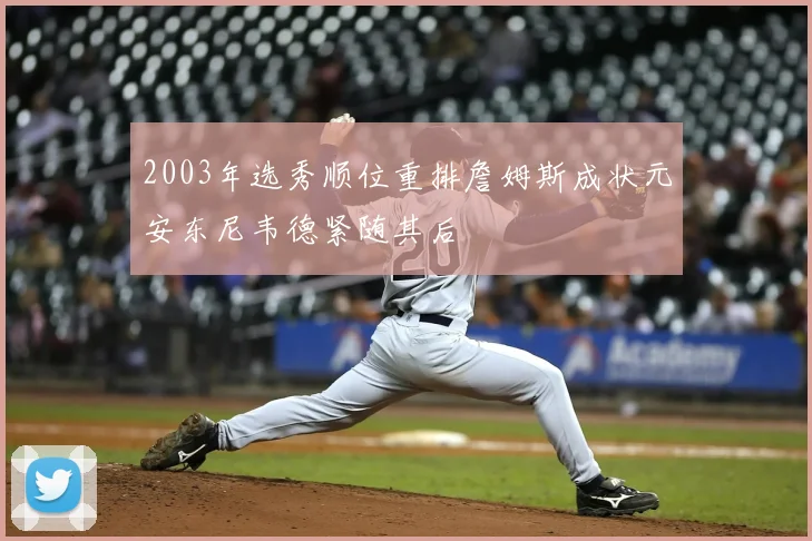 2003年选秀顺位重排詹姆斯成状元安东尼韦德紧随其后